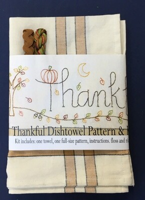Thankful Dishtowel kit