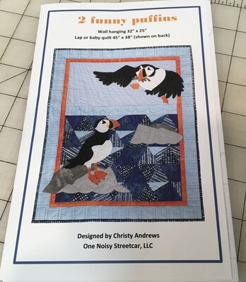 2 Funny Puffins pattern