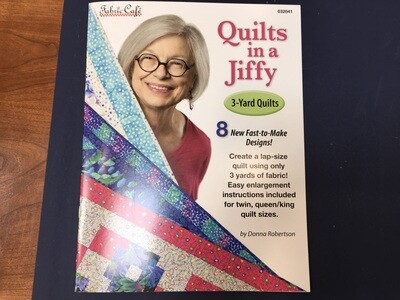 Quilts in a Jiffy 3 yard book
