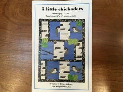 5 Little Chickadees pattern