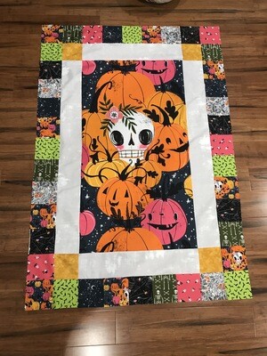 In the pumpkin Patch Panel Quilt Kit