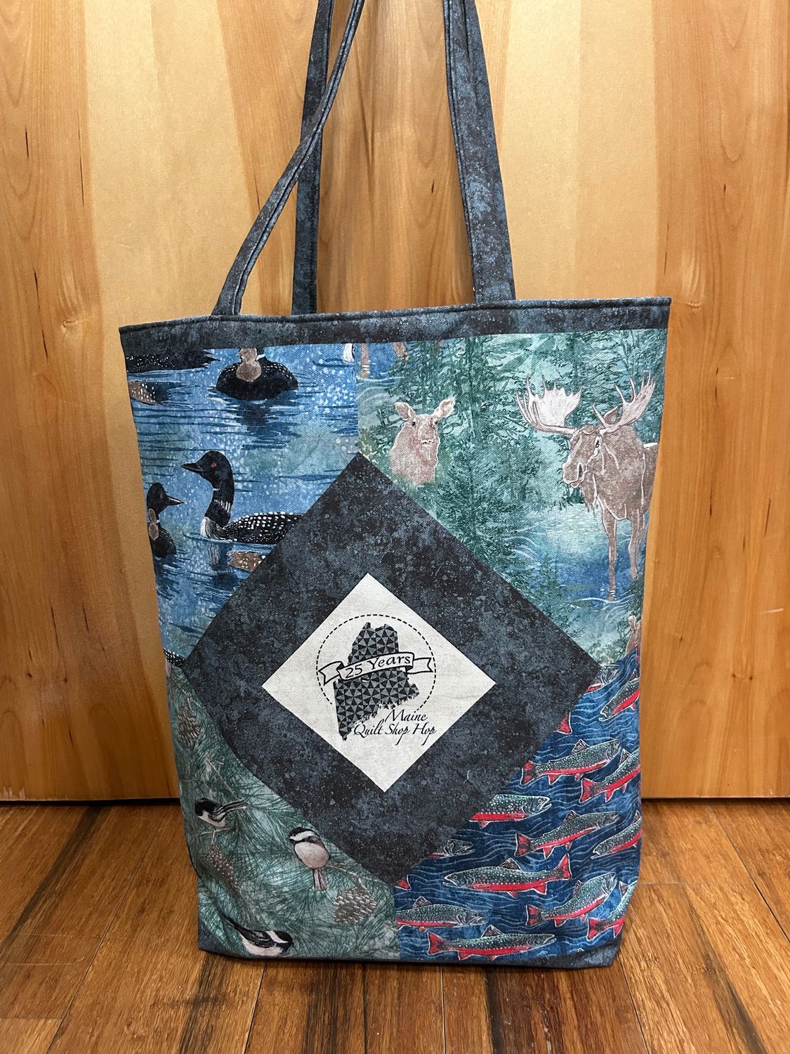 Maine Shop Hop Bag Panel