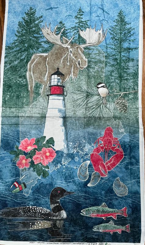 Maine Shop Hop 25 Panel