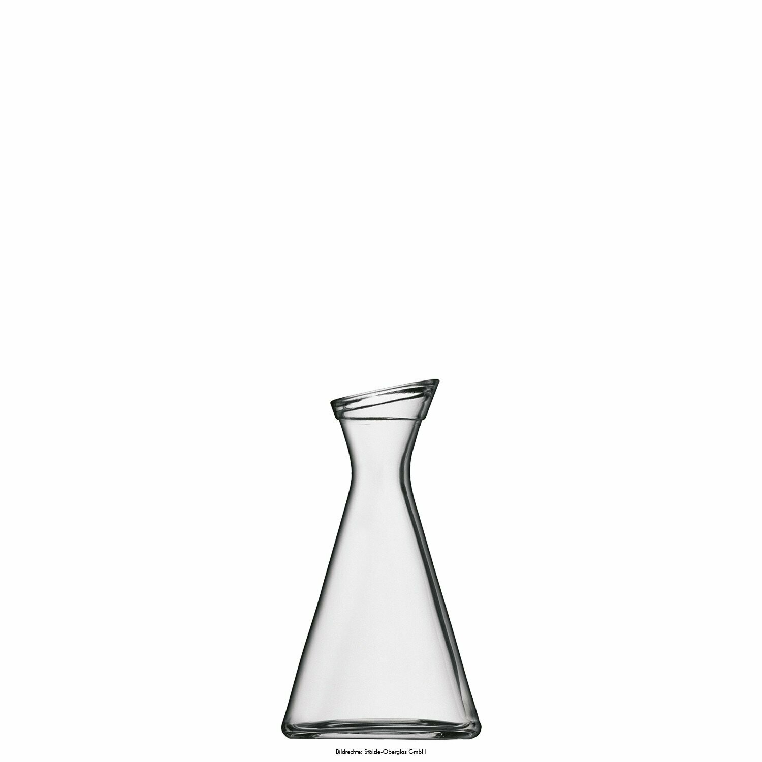 Schräghalskaraffe "Pisa" 0,25l VPE 16 Stück