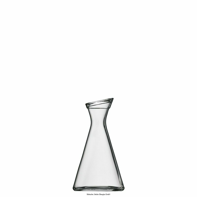 Schräghalskaraffe Schräghalskaraffe "Pisa" 0,25l VPE 16 Stück