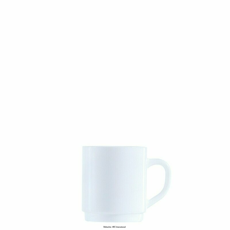 Kaffeebecher Kaffeebecher "Festzelt" stapelbar VPE 48 Stück