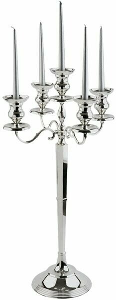 Kerzenständer "Silber/5-armig"