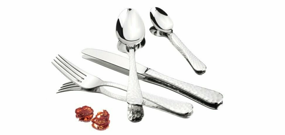 Dessertlöffel "Hammerschlag" VPE 25 Stück