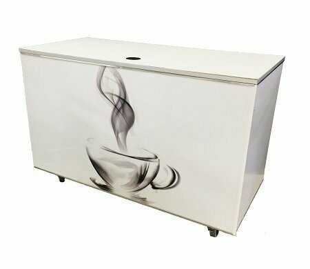Barelement "Kaffee" beleuchtet