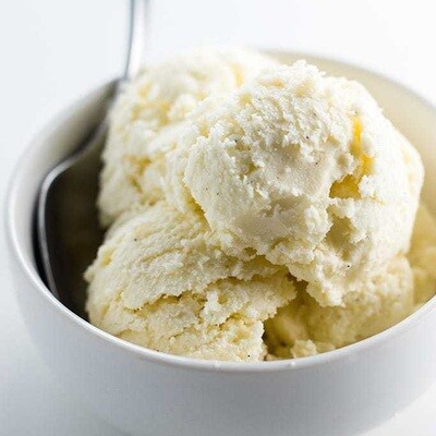 Înghețată cu vanilie fara zahar