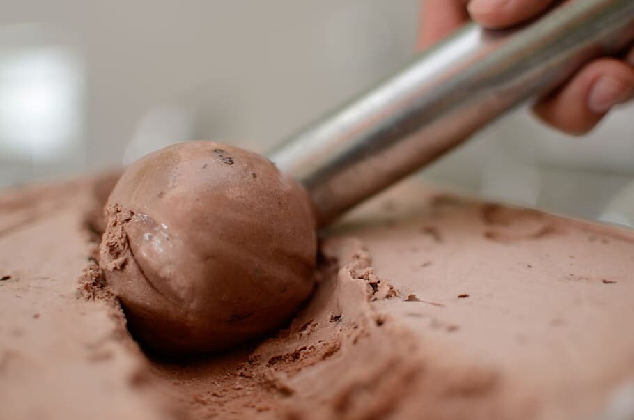 Înghețată cu ciocolata