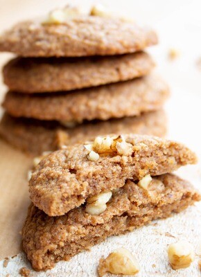 Cookie cu banane si nuci low-carb