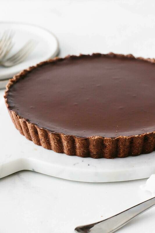 Tarta cu ciocolata si trufe keto