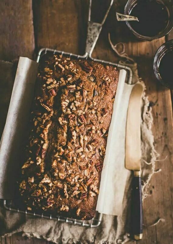Chec cu nuci pecan, ciocolata neagra si espresso