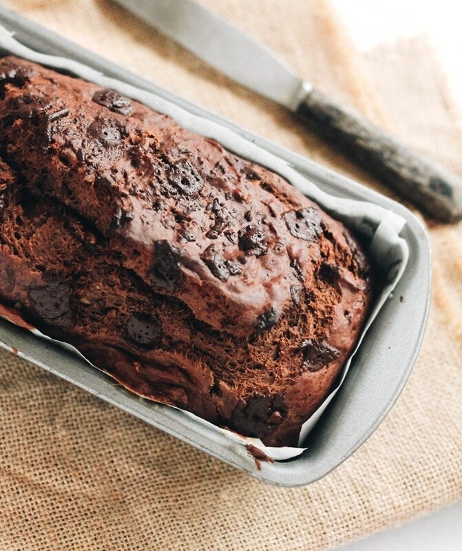 Banana bread cu ciocolata fara zahar