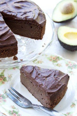 Tarta cu avocado si ciocolata keto
