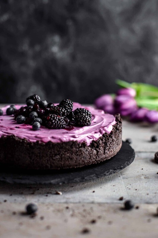 Cheesecake cu afine