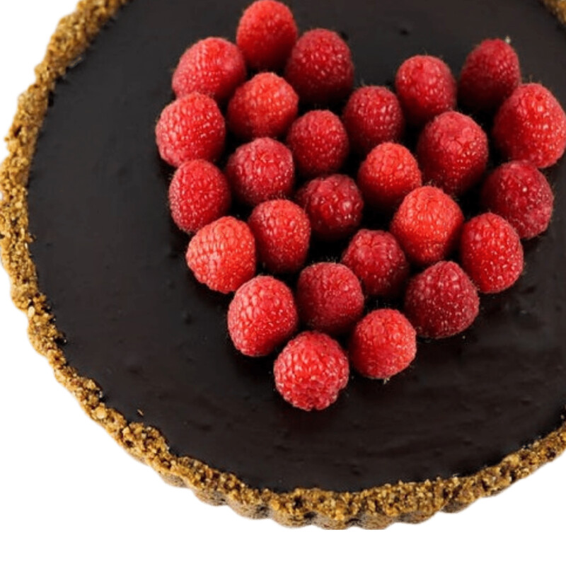 Tarta de ciocolata cu zmeura low-carb
