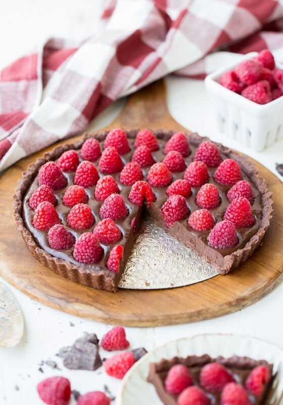 Tarta cu ciocolata si zmeura keto &amp; vegan