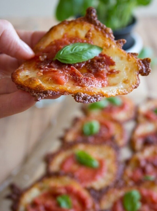 Mini pizza low-carb