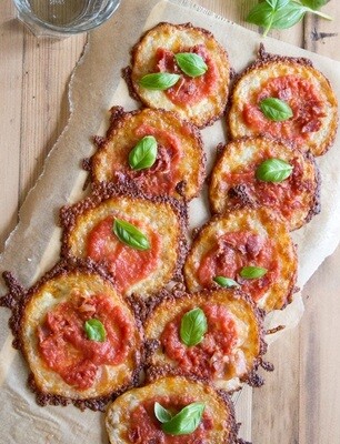 Mini pizza low-carb