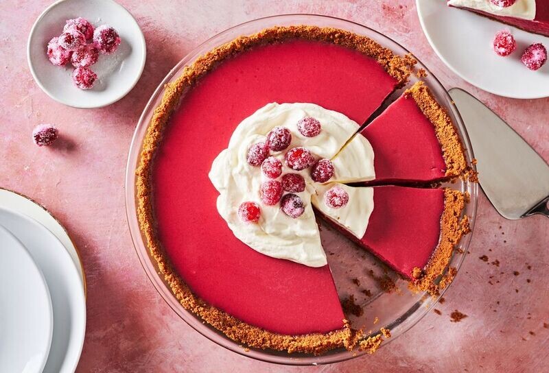 Tarta cu merisoare si portocale fara zahar