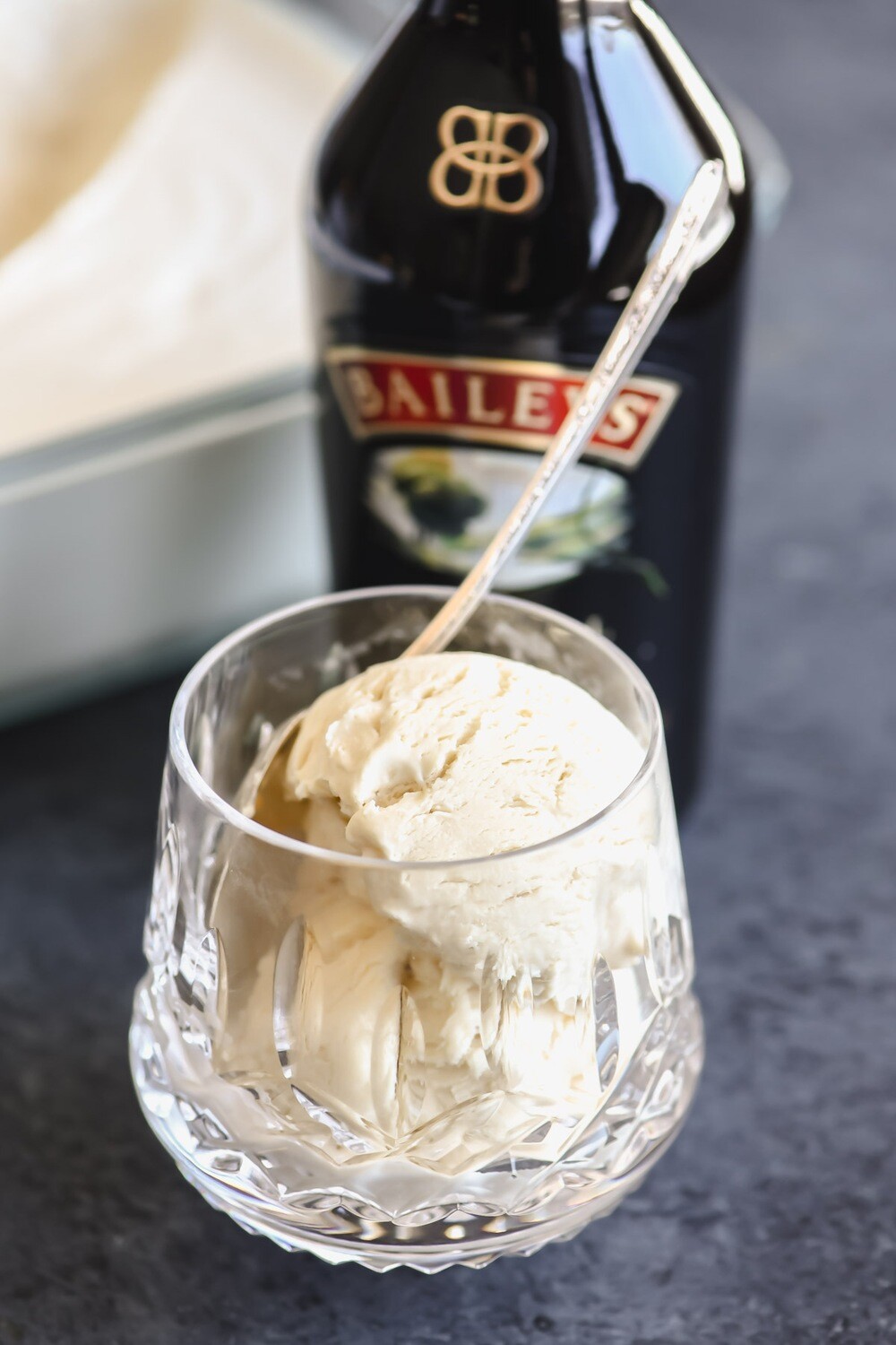 Inghetata artizanala cu Bailey's Irish Cream