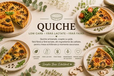 Quiche (keto &amp; low carb)