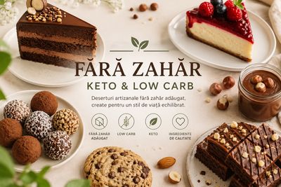 Fără zahăr (keto &amp; low carb)