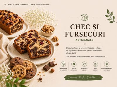Chec și fursecuri artizanale