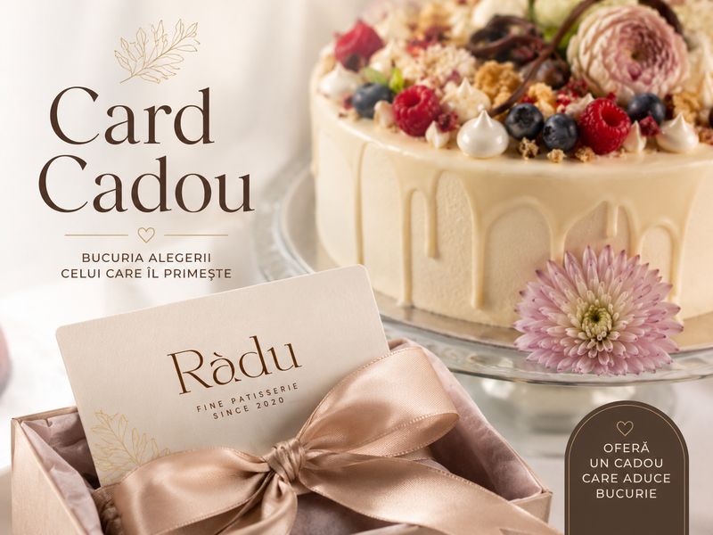 Card Cadou Dulce a la Radu
