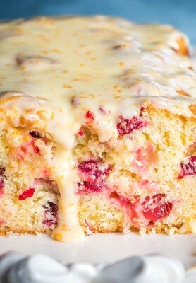 Chec cu merisoare si portocale