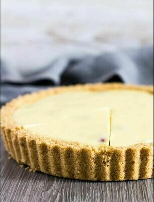 Tarta cu ciocolata alba si zmeura