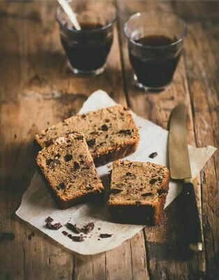 Chec cu nuci, ciocolata neagra si espresso