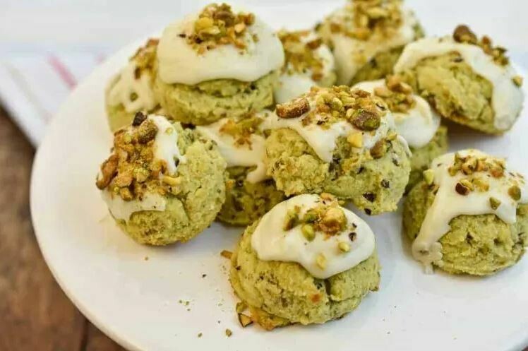 Cookie artizanal cu fistic (keto &amp; low carb)
