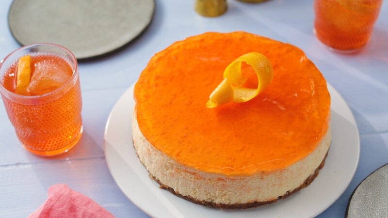 🥂 Cheesecake cu Prosecco și Aperol