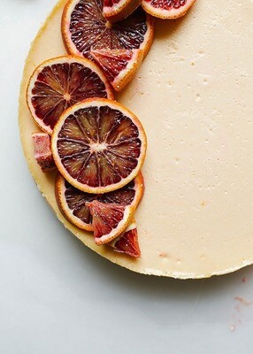 Cheesecake cu portocale