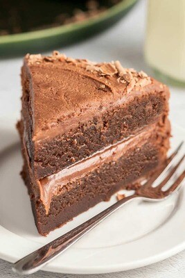 Tort de ciocolată fără lactate (keto &amp; low carb)
