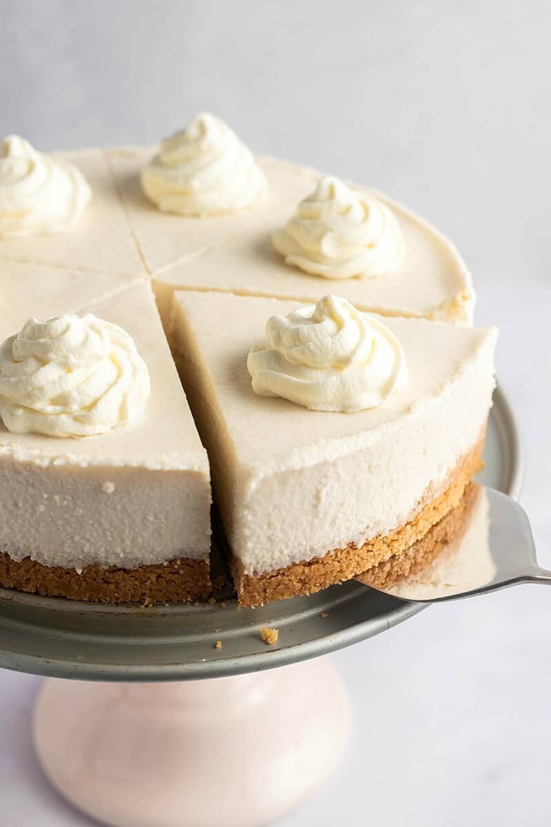 Keto cheesecake, fără zahăr (keto &amp; low carb)
