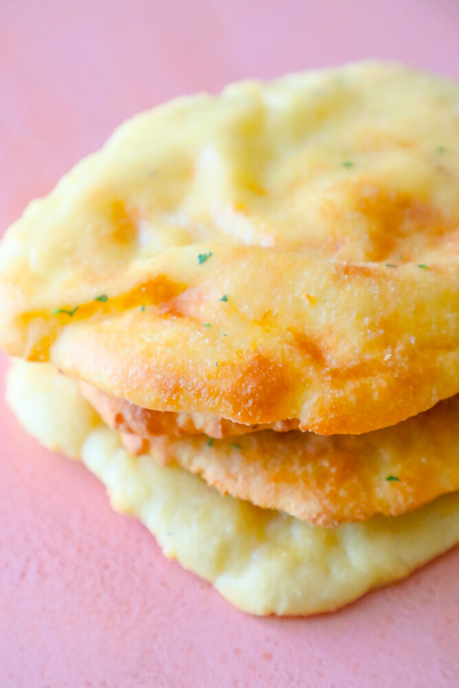 Pâinici naan – pita indiană (keto &amp; low carb)
