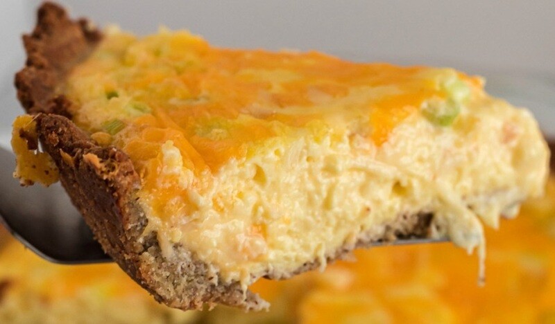 Quiche cu Mozzarella (keto &amp; low carb)
