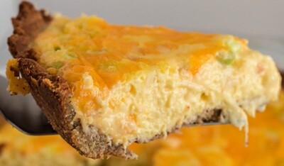 Quiche cu Mozzarella (keto &amp; low carb)