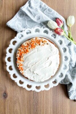 Tort cu morcovi, fără zahăr (keto &amp; low carb)
