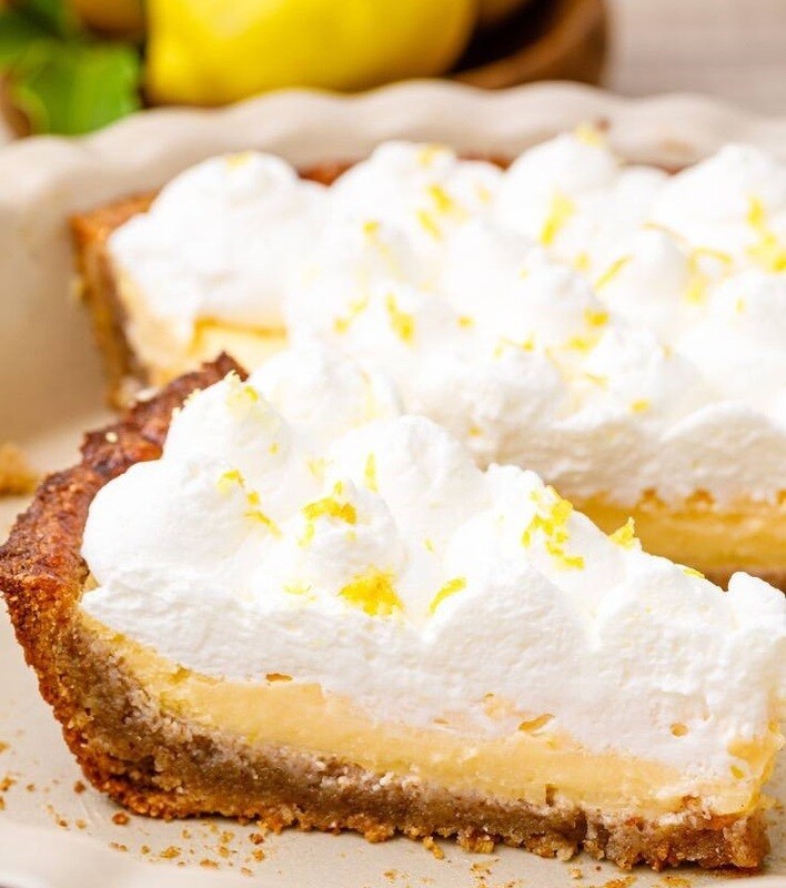 Tartă cu lămâie, fără zahăr (keto &amp; low carb)