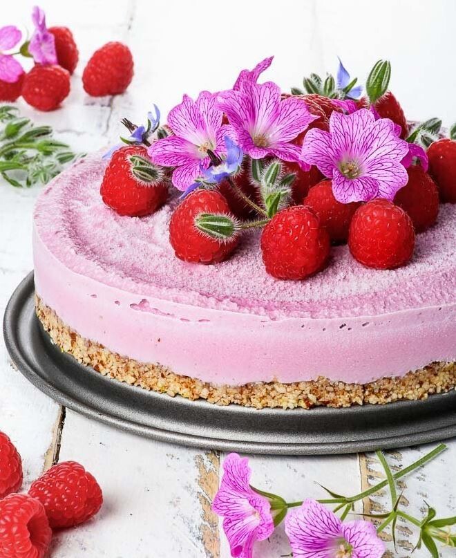 Tort cu zmeura fara zahar