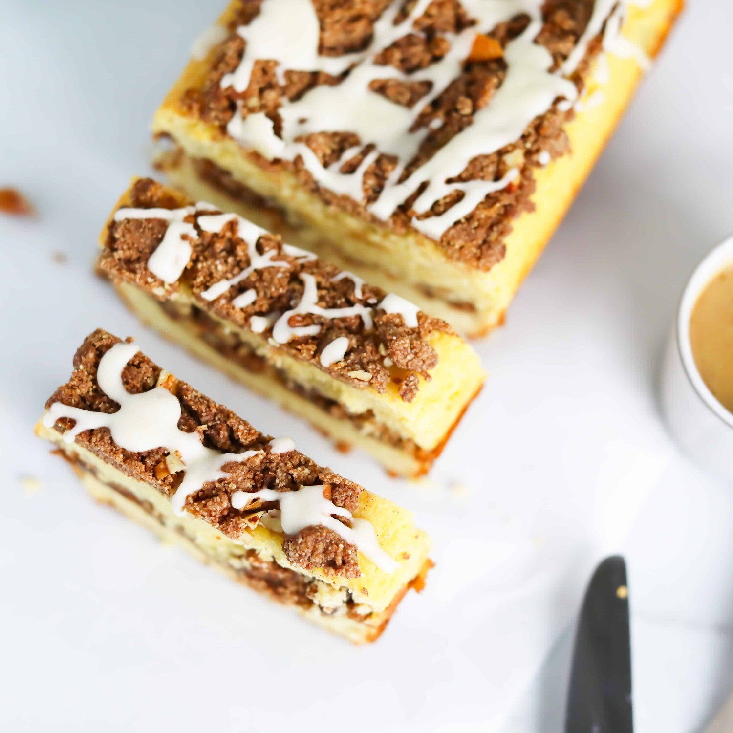 Chec cu nuci pecan și scorțișoară, fără zahăr (keto &amp; low-carb)