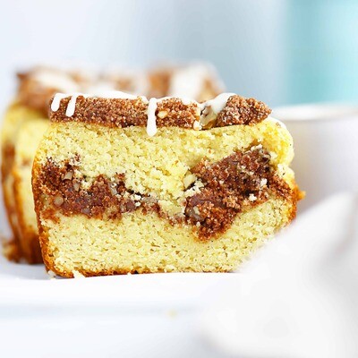 Chec cu nuci pecan și scorțișoară, fără zahăr (keto &amp; low-carb)