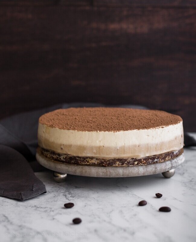 Cheesecake cu espresso fara zahar