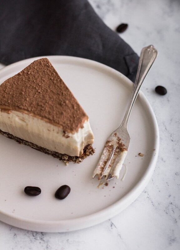 Cheesecake cu espresso fara zahar