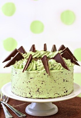 Tort cu menta si ciocolata